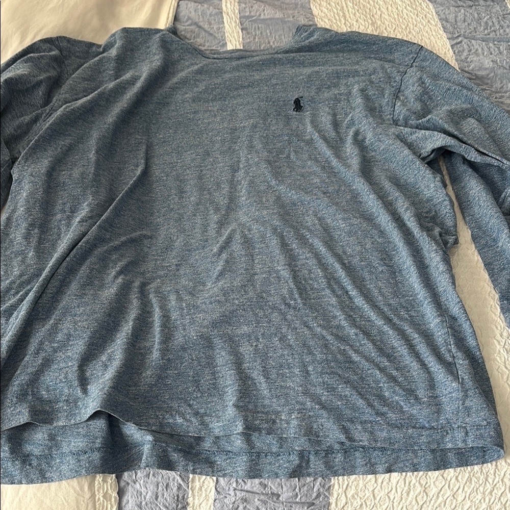 Polo by Ralph Lauren Blue Long Sleeve Tee